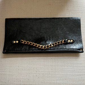 Moss Mills Studded Black Clutch